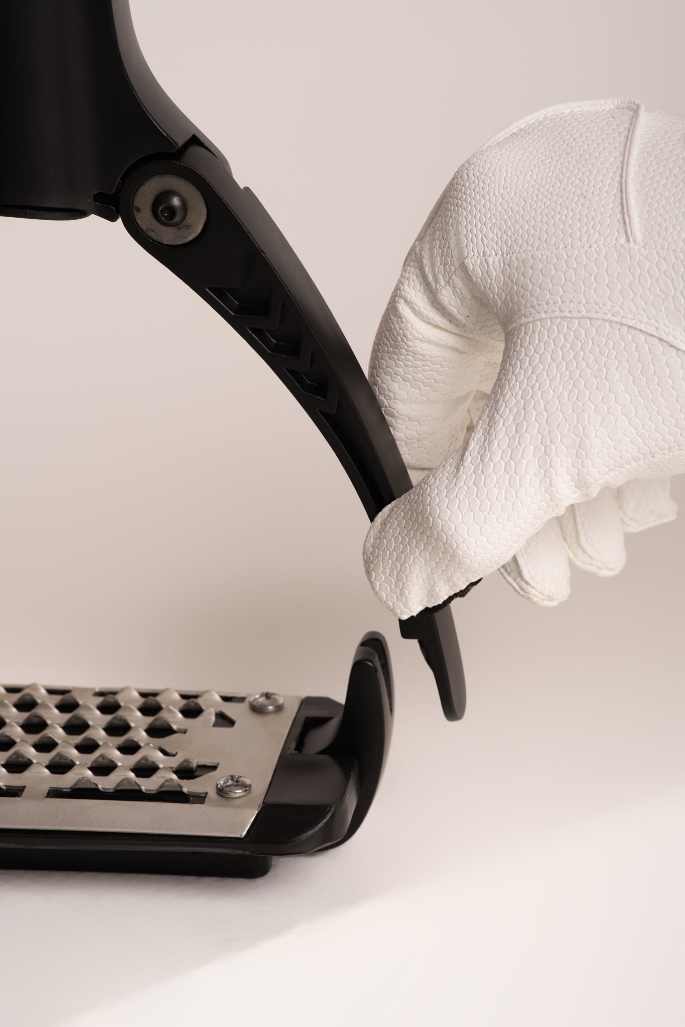 KneeFlex Polyamid - Sikkerhedsstigbøjle Sort